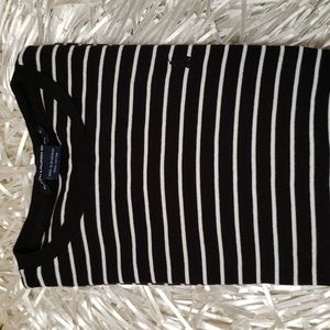 Ralph Lauren Sport Blk/Wht Stripe Top